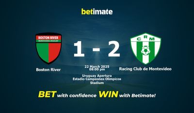 Boston River vs Racing Club de Montevideo Förutsägelse, odds och speltips 2025-03-22