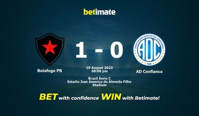Botafogo PB vs AD Confianca förutsägelse, odds och vadslagning 2023-08-19