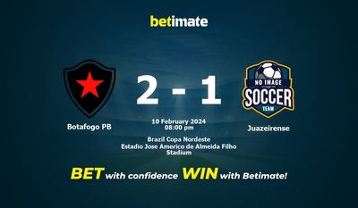 Botafogo PB vs Juazeirense förutsägelse, odds och speltips 2024-10-02