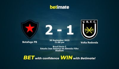 Botafogo PB vs Volta Redonda förutsägelse, odds och vadslagning 2023-09-30