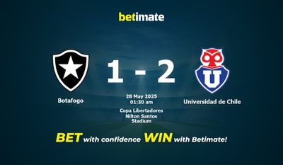 Botafogo vs Universidad de Chile Förutsägelse, odds och speltips 2025-05-28