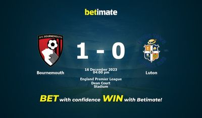 Bournemouth vs Luton Förutsägelse, odds och vadslagning 2023-12-16