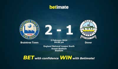Braintree Town vs Dover förutsägelse, odds och vadslagningstips 2024-03-02