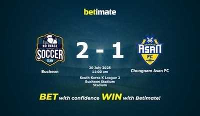 Bucheon vs Chungnam Asan FC Förutsägelse, odds och speltips 20/07/2025