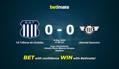 CA Talleres de Córdoba vs Libertad Asuncion Förutsägelse, odds och speltips 2025-08-05