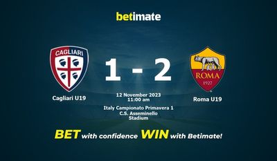 Cagliari U19 vs Roma U19 Förutsägelse, odds och speltips 2023-12-11