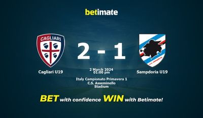 Cagliari U19 vs Sampdoria U19 Förutsägelse, odds och speltips 2024-02-03