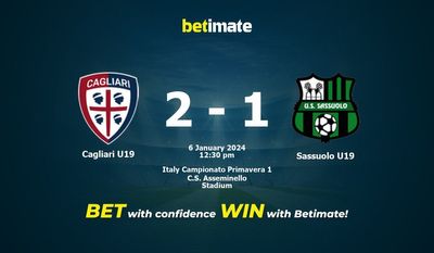 Cagliari U19 vs Sassuolo U19 Förutsägelse, odds och vadslagning 2024-06-01