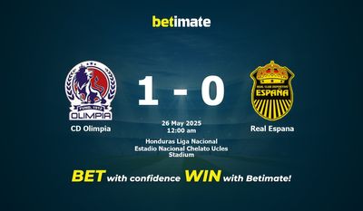 CD Olimpia vs Real Espana Förutsägelse, odds och speltips 25/05/2025