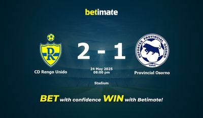 CD Rengo Unido vs Provincial Osorno Prediction, Odds & Betting Tips 24/05/2025