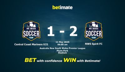 Central Coast Mariners U21 mot NWS Spirit FC Förutsägelse, odds och speltips 11/05/2025