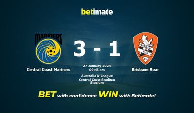 Central Coast Mariners vs Brisbane Roar Förutsägelse, odds och speltips 2024-01-27
