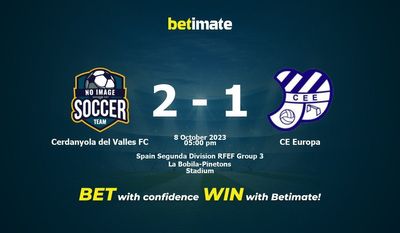 Cerdanyola del Valles FC vs CE Europa Förutsägelse, odds och speltips 2023-08-10