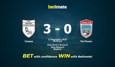 Cesena vs Vis Pesaro förutsägelse, odds och speltips 2023-12-11