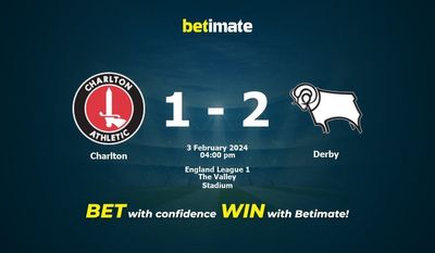 Charlton vs Derby Prediction, Odds & Betting Tips 02/03/2024