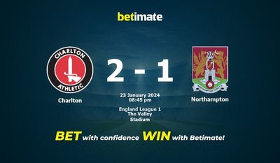 Charlton vs Northampton Förutsägelse, odds och speltips 2024-01-23
