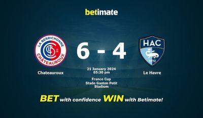 Chateauroux vs Le Havre Förutsägelse, odds och speltips 2024-01-21