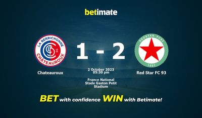 Chateauroux vs Red Star FC 93 Förutsägelse, odds och speltips 2023-02-10