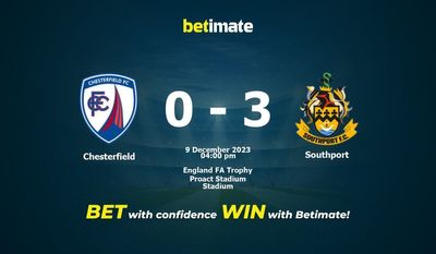 Chesterfield vs Southport Förutsägelse, odds och vadslagning 2023-09-12