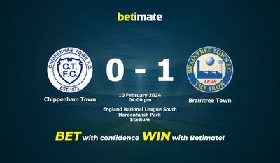 Chippenham Town vs Braintree Town Förutsägelse, odds och speltips 2024-10-02
