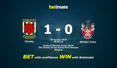Chorley vs Alfreton Town förutsägelse, odds och speltips 2024-01-30
