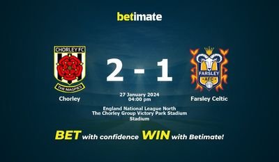 Chorley vs Farsley Celtic förutsägelse, odds och speltips 2024-01-27