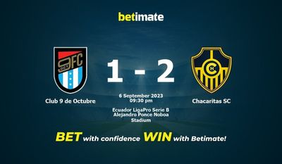 Club 9 de Octubre vs Chacaritas SC förutsägelse, odds och speltips 2023-06-09