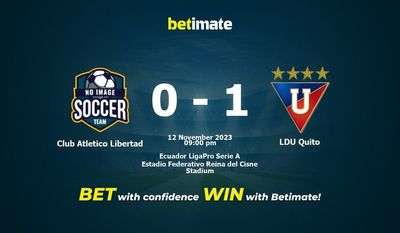 Club Atletico Libertad vs LDU Quito förutsägelse, odds och vadslagning 2023-11-12