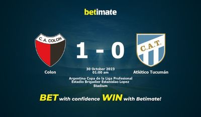 Colon vs Atlético Tucumán Förutsägelse, odds och speltips 2023-10-30