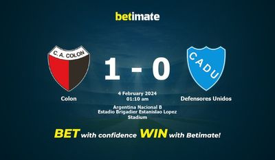 Colon vs Defensores Unidos förutsägelse, odds och speltips 2024-04-02