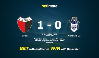 Colon vs Gimnasia LP förutsägelse, odds och speltips 2023-01-12