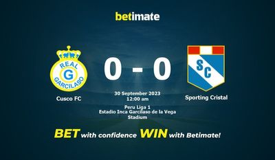 Cusco FC vs Sporting Cristal Förutsägelse, odds och speltips 2023-09-29