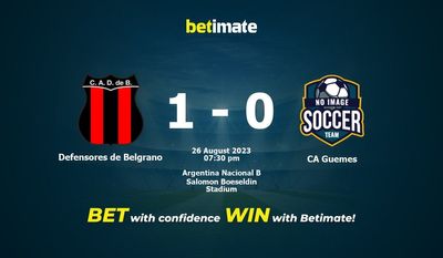 Defensores de Belgrano vs CA Guemes förutsägelse, odds och speltips 2023-08-26