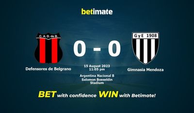 Defensores de Belgrano vs Gimnasia Mendoza Förutsägelse, odds och vadslagning 2023-08-15