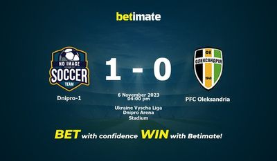 Dnipro-1 vs PFC Oleksandria Förutsägelse, odds och speltips 2023-11-06