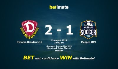 Dynamo Dresden U19 vs Meppen U19 Förutsägelse, odds och vadslagning 2023-08-13
