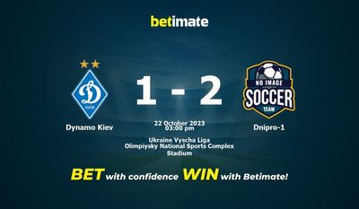 Dynamo Kiev vs Dnipro-1 förutsägelse, odds och speltips 2023-10-22