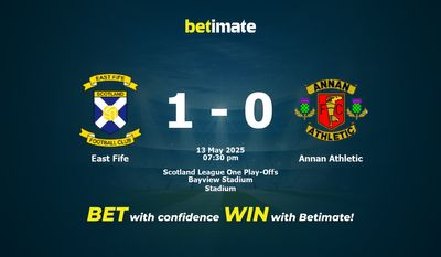 East Fife vs Annan Athletic Förutsägelse, odds och speltips 13/05/2025