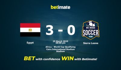 Egypten vs Sierra Leone Förutsägelse, odds och speltips 2025-03-25
