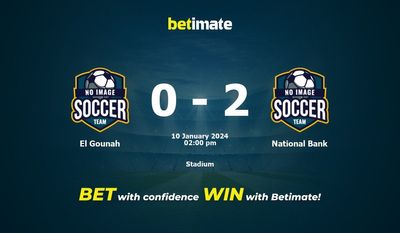 El Gounah vs National Bank Prediction, Odds & Betting Tips 01/10/2024