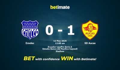 Emelec vs SD Aucas Förutsägelse, odds och speltips 11/05/2025