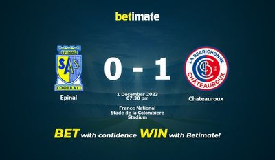 Epinal vs Chateauroux förutsägelse, odds och speltips 2023-01-12