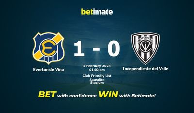 Everton de Vina vs Independiente del Valle Förutsägelse, odds och speltips 2024-01-02