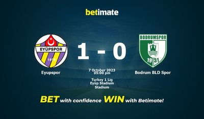 Eyupspor vs Bodrum BLD Spor förutsägelse, odds och speltips 2023-07-10