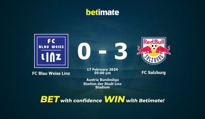 FC Blau Weiss Linz vs FC Salzburg Förutsägelse, odds och speltips 2024-02-17