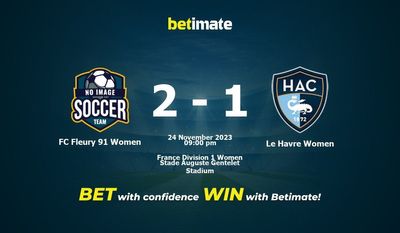 FC Fleury 91 Women vs Le Havre Women Prognos, odds och vadslagningstips 2023-11-24