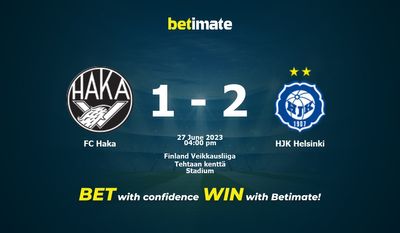 FC Haka vs HJK Helsingfors förutsägelse, odds och speltips 2023-06-27