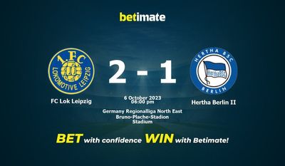 FC Lok Leipzig vs Hertha Berlin II Förutsägelse, odds och speltips 2023-06-10