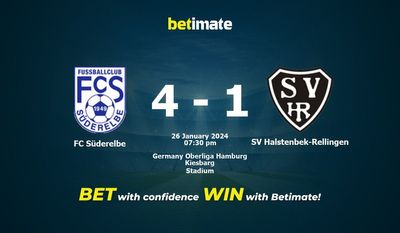 FC Süderelbe vs SV Halstenbek-Rellingen Förutsägelse, odds och speltips 2024-01-26