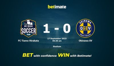 FC Tiamo Hirakata vs Okinawa SV Förutsägelse, odds och speltips 2023-09-17